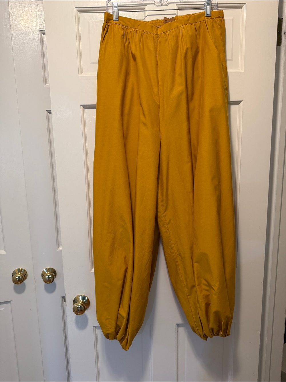 Jamie Haller Cotton/Silk Balloon Pant